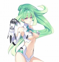 画像ギャラリー No.005のサムネイル画像 / 架空のゲイムギョウ界で架空のゲームハードに変身する美少女。今夏発売予定のPS3用ソフト「超次元ゲイム ネプテューヌ」とは