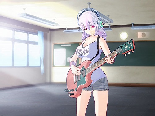画像ギャラリー No.004のサムネイル画像 / 「はじめまして！　すーぱーそに子です」，ニトロプラスの新作「ソニコミ」は，フル3Dの美少女と絆を深める恋愛コミュニケーションだ