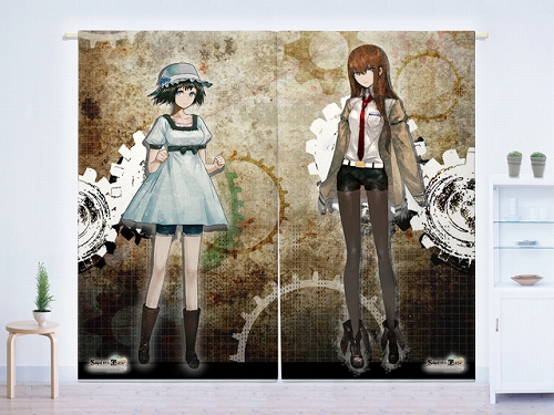 画像ギャラリー No.004のサムネイル画像 / 「ソニコミ」「STEINS;GATE」のキャラクターを描いたカーテンが発売に。ワンルーム住まいだと窓が足りねえ！