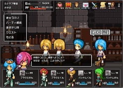 画像ギャラリー No.003のサムネイル画像 / 「ブラウザクエスト」Yahoo!モバゲーでサービスがスタート。バトルでは，華麗なマウス捌きで敵を撃破だ