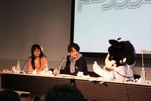 画像ギャラリー No.031のサムネイル画像 / クド役・鈴田美夜子さんがフレンチブルドッグの着ぐるみで登場。インターネットラジオ「ナツメブラザーズ（21）」の公開収録も行われた，“プロトタイプ ファン感謝デー2010”の模様をお届け