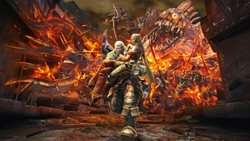 画像ギャラリー No.006のサムネイル画像 / バンダイナムコゲームスが2011年に放つ新作アクション「ナイツコントラクト」の美しいグラフィックスをスクリーンショットでチェックしよう