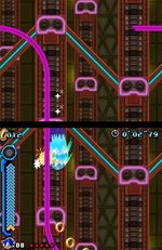画像ギャラリー No.042のサムネイル画像 / 「ソニック カラーズ」最新情報。ネオンが派手に輝くエリア「スターライト カーニバル」や，Wii版とNDS版のマルチプレイの違いを紹介
