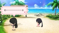 画像ギャラリー No.033のサムネイル画像 / これ以上，可愛くなってどうするの！？　「けいおん！ 放課後ライブ！！」のメニュー画面では，ちびキャラ化した軽音部メンバー達がゆる〜い日常を送る