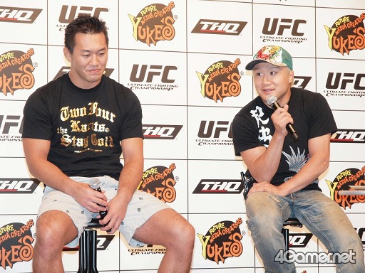 画像ギャラリー No.003のサムネイル画像 / 現役格闘家も太鼓判を押すリアルさ！　「UFCファイター凱旋＆UFC Undisputed 2010発売記者会見」レポート