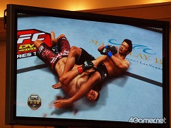 画像ギャラリー No.014のサムネイル画像 / 現役格闘家も太鼓判を押すリアルさ！　「UFCファイター凱旋＆UFC Undisputed 2010発売記者会見」レポート