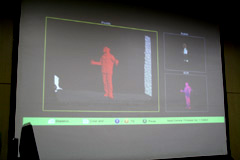 画像ギャラリー No.006のサムネイル画像 / ミニゲーム3本を実演！　「Kinect」の技術情報を紹介したGTMF 2010「Xbox 360向けゲーム開発者のための最新テクノロジー」セッションレポート