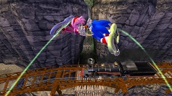画像ギャラリー No.009のサムネイル画像 / 二人の息を合わせよう。「ソニック フリーライダーズ」，対戦モード「タッグレース」の概要などをスクリーンショットと共に紹介
