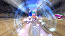 画像ギャラリー No.010のサムネイル画像 / 二人の息を合わせよう。「ソニック フリーライダーズ」，対戦モード「タッグレース」の概要などをスクリーンショットと共に紹介