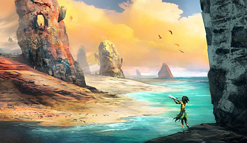 画像ギャラリー No.003のサムネイル画像 / ［Gamescom］謎に包まれていた新作「From Dust」の内容が明らかに。自然と人間の戦いを描く，なんとも不思議な雰囲気のゲームだった