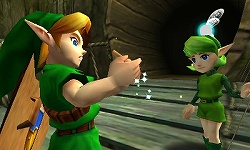 画像ギャラリー No.013のサムネイル画像 / 13年の時を経てリメイクされた「3Dアクションのお手本」のような秀作。「ゼルダの伝説 時のオカリナ 3D」レビュー 