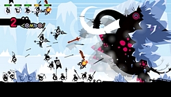 画像ギャラリー No.044のサムネイル画像 / RTS風からRPG風へ新装開店したリズムアクションバトルゲーム「パタポン 3」。パタポンにハマった西川善司がその熱い思いと一緒に紹介