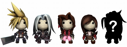 画像ギャラリー No.013のサムネイル画像 / 「リトルビッグプラネット2」の追加DLC「ファイナルファンタジーVII コスチュームパック」が明日配信に。購入特典の“シークレット”は……いったい誰だ？