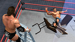 画像ギャラリー No.009のサムネイル画像 / 「WWE SmackDown vs. Raw 2011」が2011年2月に日本上陸。事件だらけで面白かった2010年を，ゲームでどのように再現したのか。もちろん，ヨシ・タツもいるよ