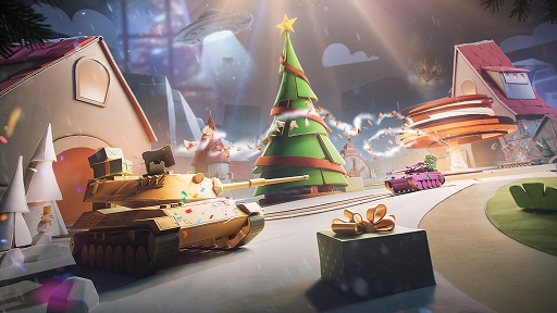画像ギャラリー No.005のサムネイル画像 / 「World of Tanks」に俳優のベネディクト・カンバーバッチさんが登場。冬の恒例イベント“ホリデー作戦 2026”がスタート
