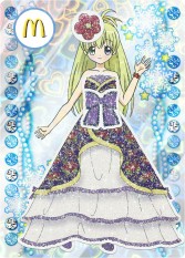 画像ギャラリー No.002のサムネイル画像 / 「リルぷりっ ゆびぷるひめチェン！」のカードがマクドナルドの景品に