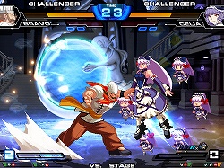 画像ギャラリー No.004のサムネイル画像 / [AOU2011]新作2D対戦格闘「カオスコード」のショートインタビューも掲載。バラエティに富んだラインナップで来場者を飽きさせないセガブースをレポート