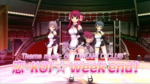 画像ギャラリー No.003のサムネイル画像 / 「DREAM C CLUB ZERO」，8月23日から配信予定のDLC「恋・KOI☆week end!」のムービー公開。ホストガールも週末が待ち遠しい！