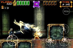 画像ギャラリー No.010のサムネイル画像 / カプコン，モバイルゲーム「魔界村騎士列伝II」のau版とiPhone/iPod touch版を本日より配信開始