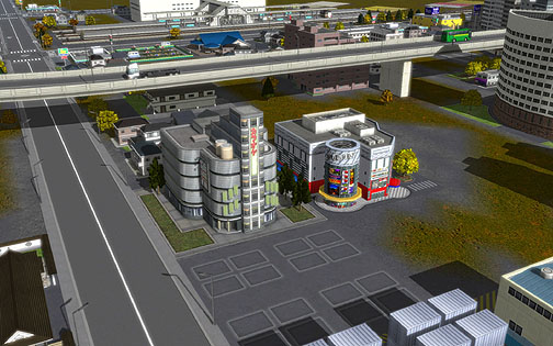 画像ギャラリー No.018のサムネイル画像 / 合計62種類の建物データは“味のある建物”が結構多い？　拡張パック「A列車で行こう9 建物キット」レビュー