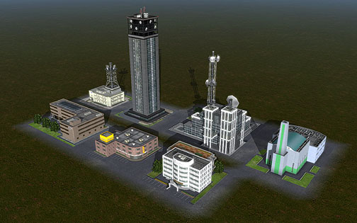 画像ギャラリー No.031のサムネイル画像 / 合計62種類の建物データは“味のある建物”が結構多い？　拡張パック「A列車で行こう9 建物キット」レビュー