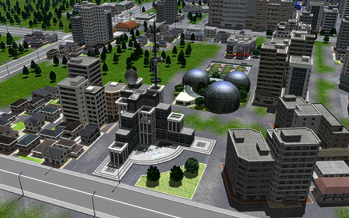 画像ギャラリー No.032のサムネイル画像 / 合計62種類の建物データは“味のある建物”が結構多い？　拡張パック「A列車で行こう9 建物キット」レビュー