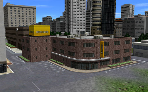 画像ギャラリー No.033のサムネイル画像 / 合計62種類の建物データは“味のある建物”が結構多い？　拡張パック「A列車で行こう9 建物キット」レビュー