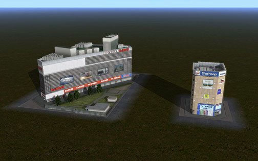 画像ギャラリー No.035のサムネイル画像 / 合計62種類の建物データは“味のある建物”が結構多い？　拡張パック「A列車で行こう9 建物キット」レビュー