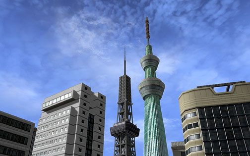 画像ギャラリー No.038のサムネイル画像 / 合計62種類の建物データは“味のある建物”が結構多い？　拡張パック「A列車で行こう9 建物キット」レビュー