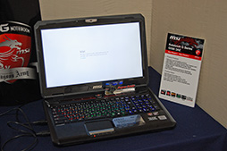 画像ギャラリー No.007のサムネイル画像 / MSI，未発表GPU「Radeon HD 8970M」搭載のゲーマー向けノート「GX70」を発表