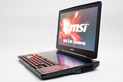 画像ギャラリー No.002のサムネイル画像 / メカニカルキーボード採用のMSI製ノートPC「GT80 Titan」ファーストインプレッション。この操作感はノートPCの枠を超えている