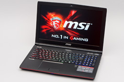 画像ギャラリー No.010のサムネイル画像 / 「GeForce GTX 960M」搭載のMSI製ゲーマー向けノートPC「GE62 2QD Apache」レビュー。GPUに見るべきものはないが，PC自体はまずまず