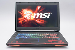 画像ギャラリー No.002のサムネイル画像 / デスクトップPC向けGTX 980搭載のMSI製ノートPC「GT72S 6QF-019JP」。日本市場割り当て分最後の1台を，販売開始前に動かしてみた