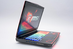 画像ギャラリー No.006のサムネイル画像 / デスクトップPC向けGTX 980搭載のMSI製ノートPC「GT72S 6QF-019JP」。日本市場割り当て分最後の1台を，販売開始前に動かしてみた