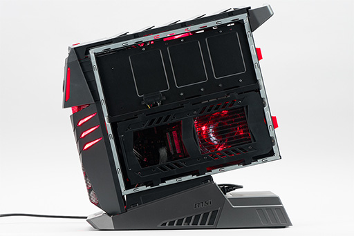 画像ギャラリー No.030のサムネイル画像 / ロボット顔が魅力？ MSIが日本市場へ投入するゲーマー向けデスクトップPC「Aegis Ti3」をじっくり見てみた