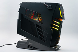 画像ギャラリー No.040のサムネイル画像 / ロボット顔が魅力？ MSIが日本市場へ投入するゲーマー向けデスクトップPC「Aegis Ti3」をじっくり見てみた