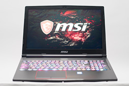 画像ギャラリー No.022のサムネイル画像 / GTX 1070＆120Hz液晶パネル搭載のMSI製ノートPC「GE63VR 7RF-003JP」レビュー。「ゲーム専用機」を探しているならアリ
