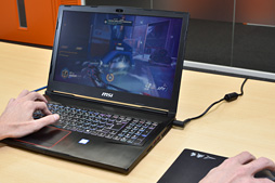 画像ギャラリー No.032のサムネイル画像 / GTX 1070＆120Hz液晶パネル搭載のMSI製ノートPC「GE63VR 7RF-003JP」レビュー。「ゲーム専用機」を探しているならアリ