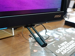画像ギャラリー No.007のサムネイル画像 / MSIの最新ゲーマー向けディスプレイは，実況配信者向けモデルや家庭用ゲーム機向け湾曲液晶モデルに注目だ