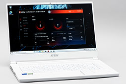 画像ギャラリー No.004のサムネイル画像 / 【PR】MSIの超薄型・軽量ノートPC「Stealth 15M」は，重量約1.69kgで真に持ち歩けるゲーマー向けモバイルPCだ
