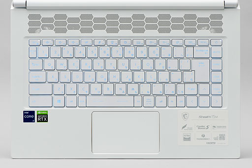 画像ギャラリー No.010のサムネイル画像 / 【PR】MSIの超薄型・軽量ノートPC「Stealth 15M」は，重量約1.69kgで真に持ち歩けるゲーマー向けモバイルPCだ