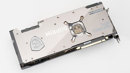 画像ギャラリー No.012のサムネイル画像 / 【PR】MSIの「GeForce RTX 3090 SUPRIM X 24G」は，GeForce史上最強のGPUから高性能を引き出せる大型クーラーが魅力のカードだ