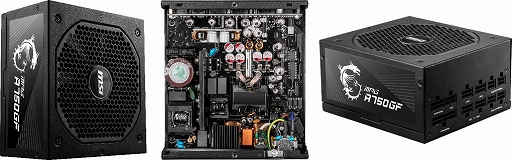 画像ギャラリー No.004のサムネイル画像 / MSI初の80 PLUS GOLD対応ゲーマー向けフルモジュラー電源が登場