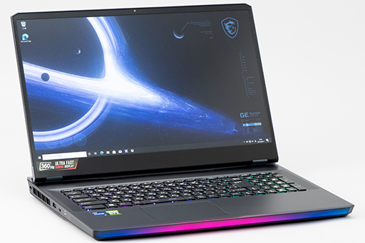 画像ギャラリー No.011のサムネイル画像 / 【PR】MSIのゲームノートPC「GE76 Raider 11U」をチェック。360Hz表示液晶と最新の高性能GPU＆CPUで快適にゲームを楽しめる