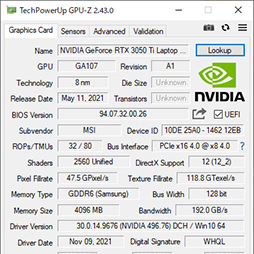 画像ギャラリー No.005のサムネイル画像 / 【PR】約17万円で買えるMSI製ゲームノートPC「Katana GF76」は，ゲームはもちろん非ゲーム用途でも価格対性能比に優れる1台だ