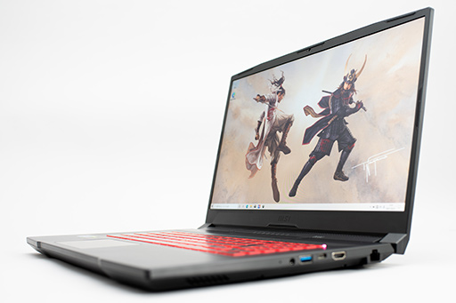 画像ギャラリー No.011のサムネイル画像 / 【PR】約17万円で買えるMSI製ゲームノートPC「Katana GF76」は，ゲームはもちろん非ゲーム用途でも価格対性能比に優れる1台だ