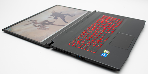 画像ギャラリー No.017のサムネイル画像 / 【PR】約17万円で買えるMSI製ゲームノートPC「Katana GF76」は，ゲームはもちろん非ゲーム用途でも価格対性能比に優れる1台だ