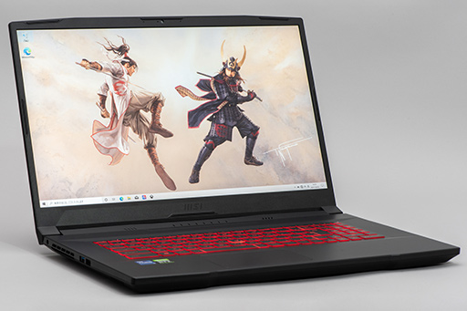 画像ギャラリー No.066のサムネイル画像 / 【PR】約17万円で買えるMSI製ゲームノートPC「Katana GF76」は，ゲームはもちろん非ゲーム用途でも価格対性能比に優れる1台だ