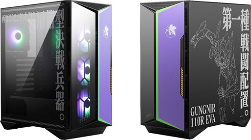画像ギャラリー No.005のサムネイル画像 / MSI，「エヴァ」とコラボした初号機カラーのPCパーツ計4製品を発売