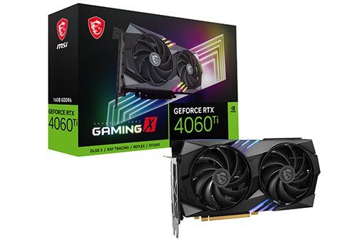 画像ギャラリー No.002のサムネイル画像 / カード長199mmの短尺版も登場。メモリ16GB版「GeForce RTX 4060 Ti」搭載カード2製品がMSIから